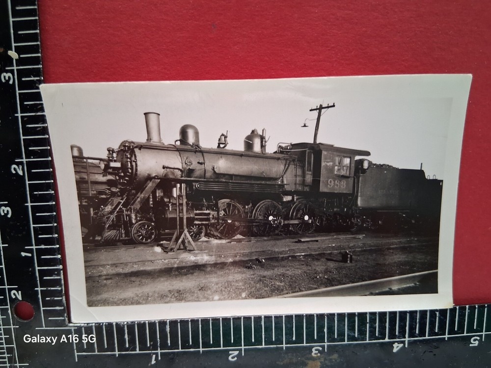 Atlantic Coast Line  Railroad 4-6-0 Locomotive #983 Photo Charolet Sc 1934