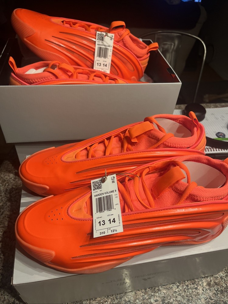 Adidas Harden Vol. 9 Dynamo Solar Orange Size 13 – New & Authentic