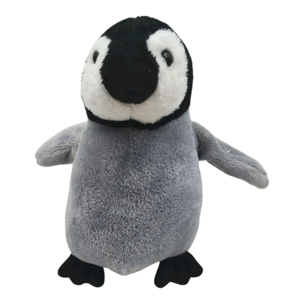 Adventure Planet Gray Black White Penguin Plush Stuffed Animal Kids Adult Toy