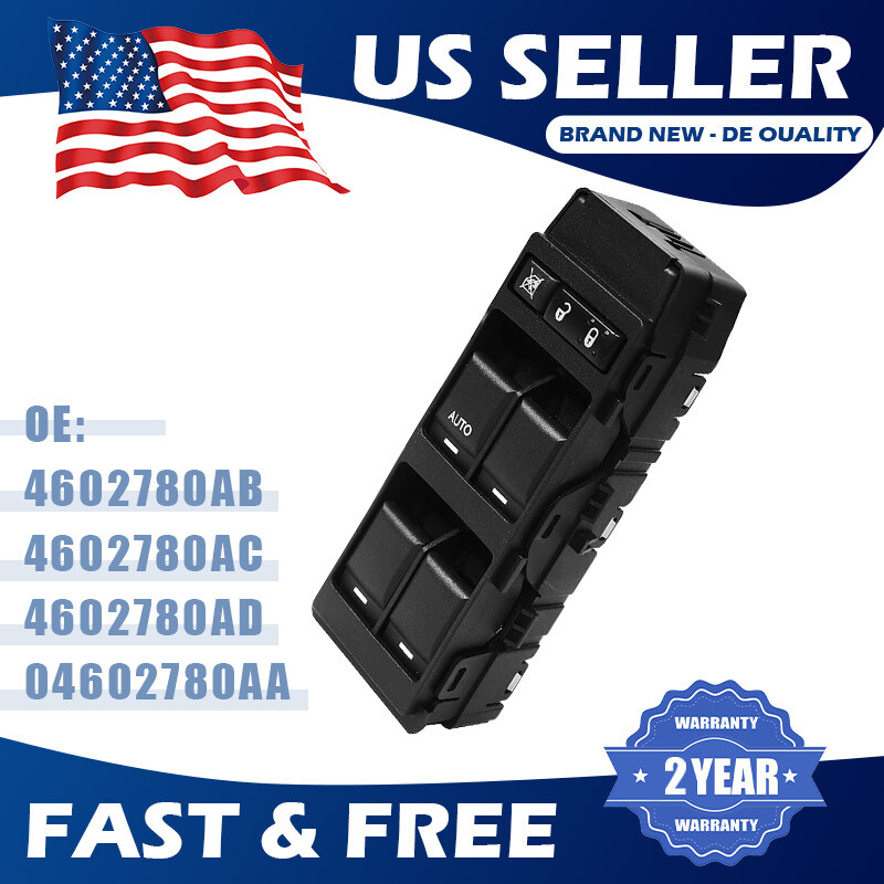 2011-2014 Jeep Compass Patriot Driver Side Power Window Switch