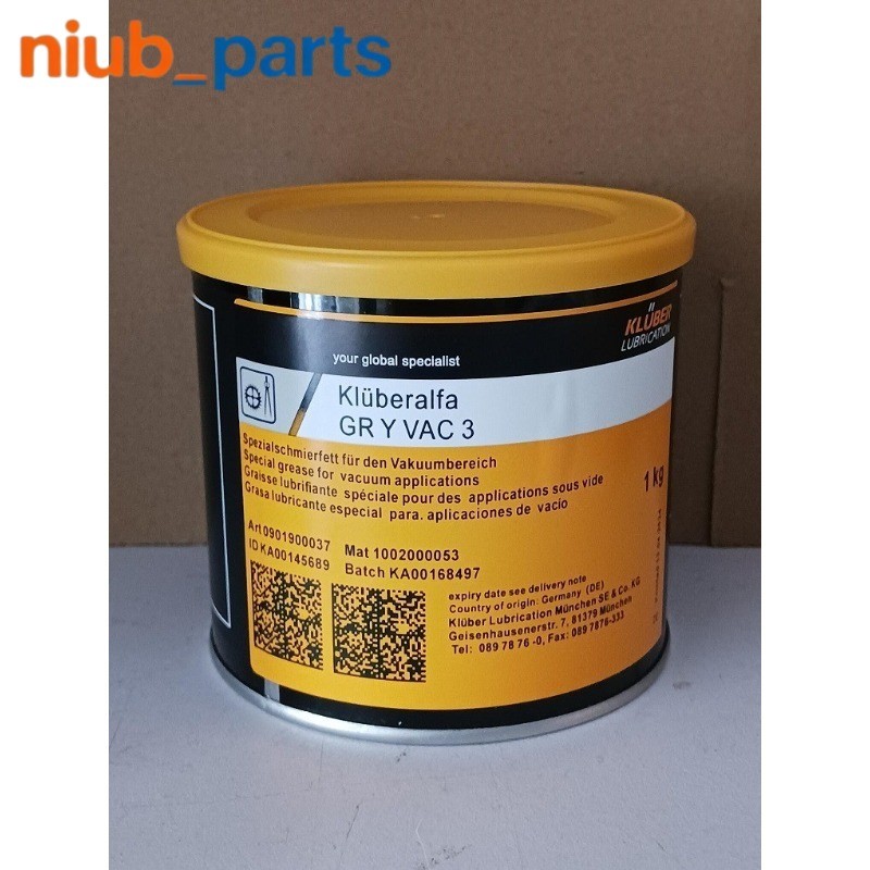 KLUBER Lubrication Kluberalfa GR Y VAC 3 1kg ( 35.3 OZ) New free ship