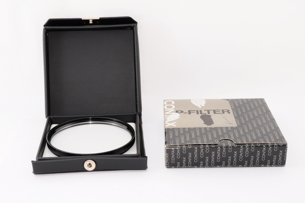 TOP MINT In Box Contax 82mm Lens P-Filter Japan