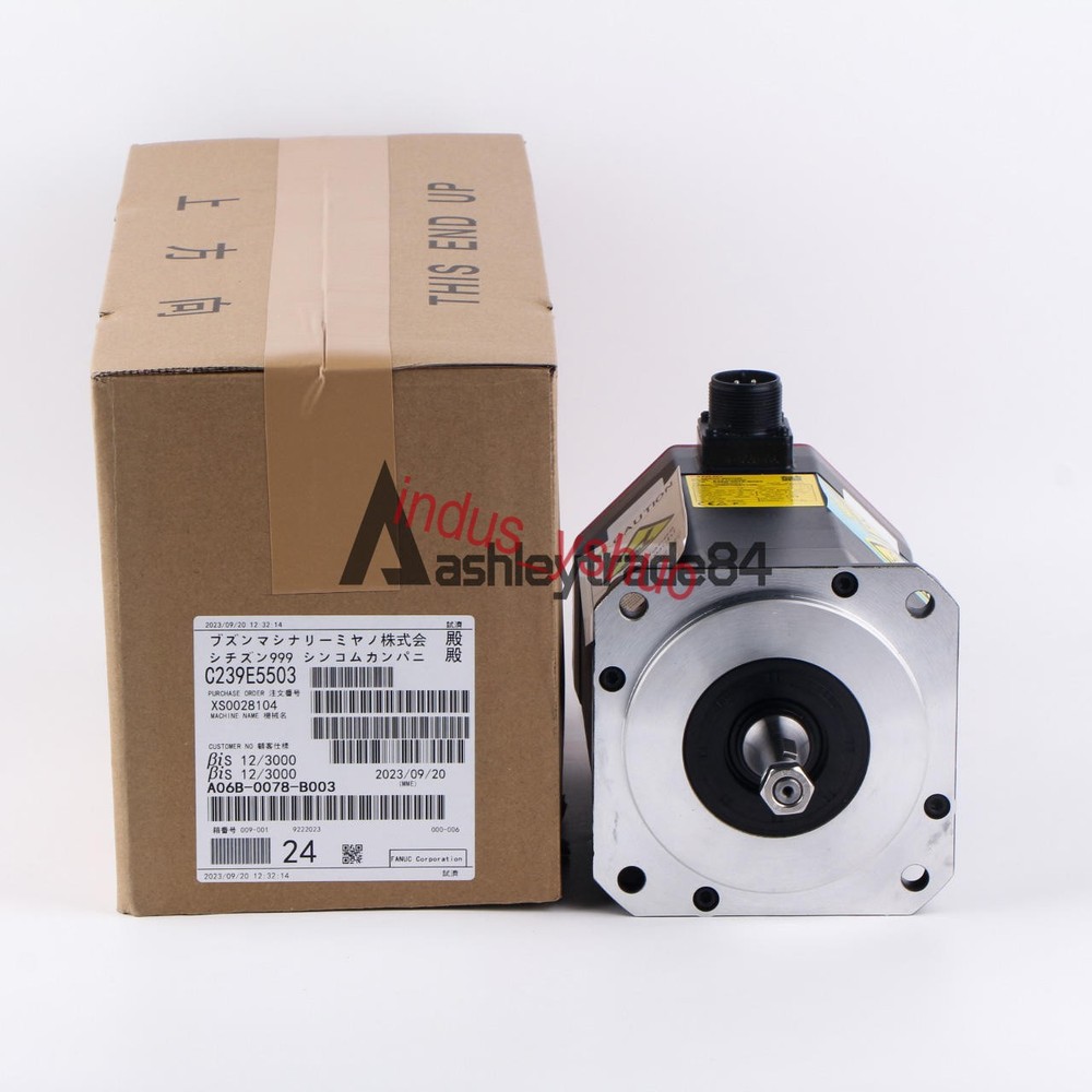 One New Fanuc Servo Motor A06B-0078-B003