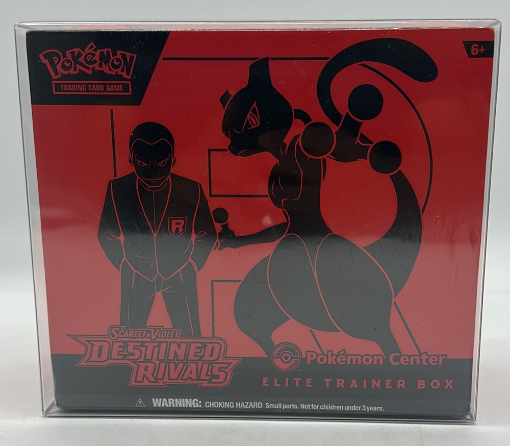 Pokemon Center Exclusive Destined Rivals Elite Trainer Box SEALED PC ETBPROBSTEIN123 is actively accepting CONSIGNMENTS !!