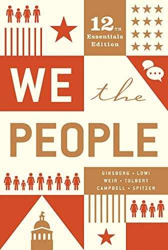 We the People - Paperback, by Ginsberg Benjamin; Lowi Theodore J.; - Very Good c