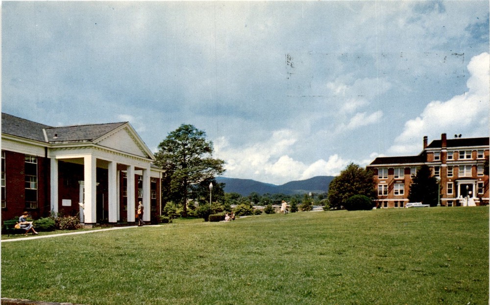 Brevard College, Brevard, North Carolina, Mike Roberts, Berkeley 2, CAL Postcard