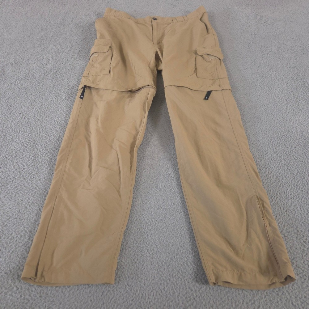 Magellan Outdoors Pants Mens XL Fish Gear Convertible Cargo Straight Leg Nylon