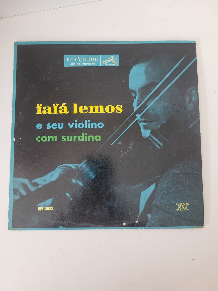 Fafá Lemos E Seu Violino Com Surdina LP Vinyl Record RCA Victor BPL-3023 Brazil