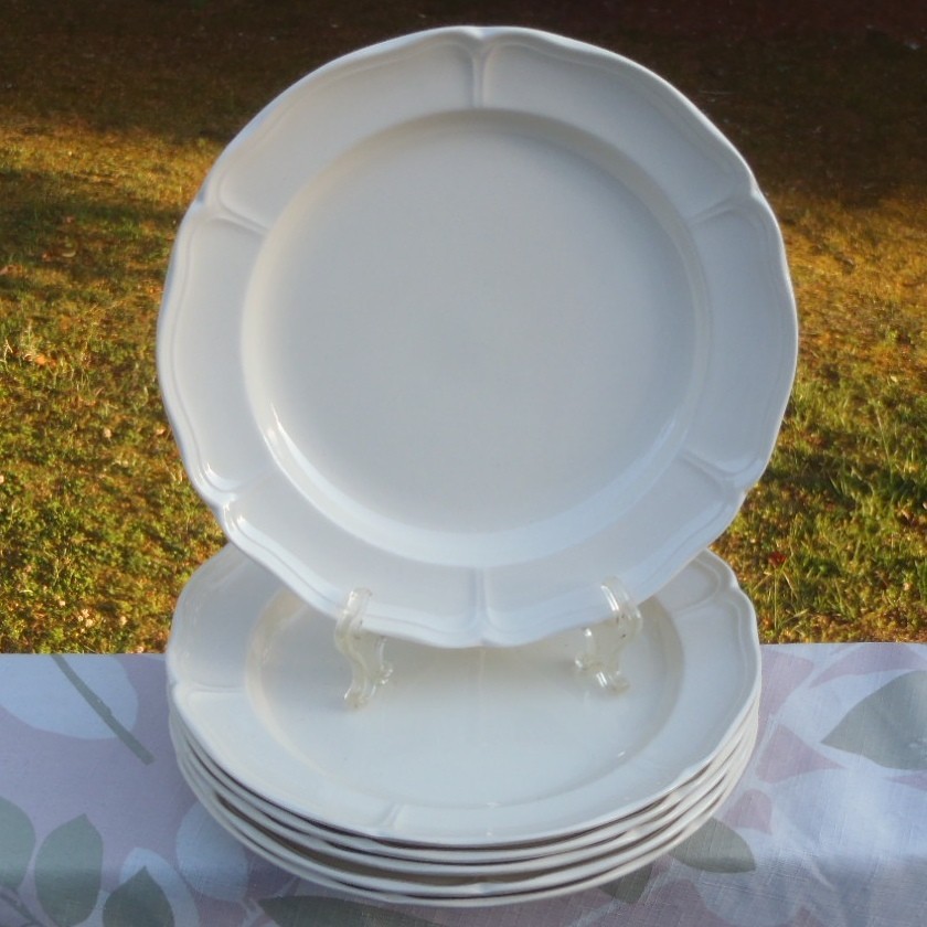 SET of 6 Wedgwood Etauria & Barlaston QUEENS SHAPE 10 1/8