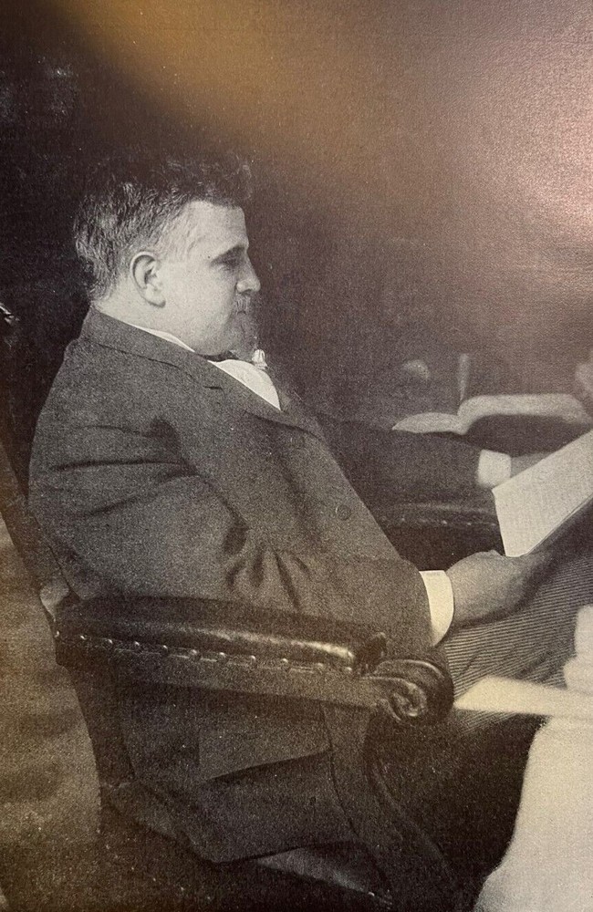 1905 Vintage Magazine Illustration John Weaver Philadelphia Mayor