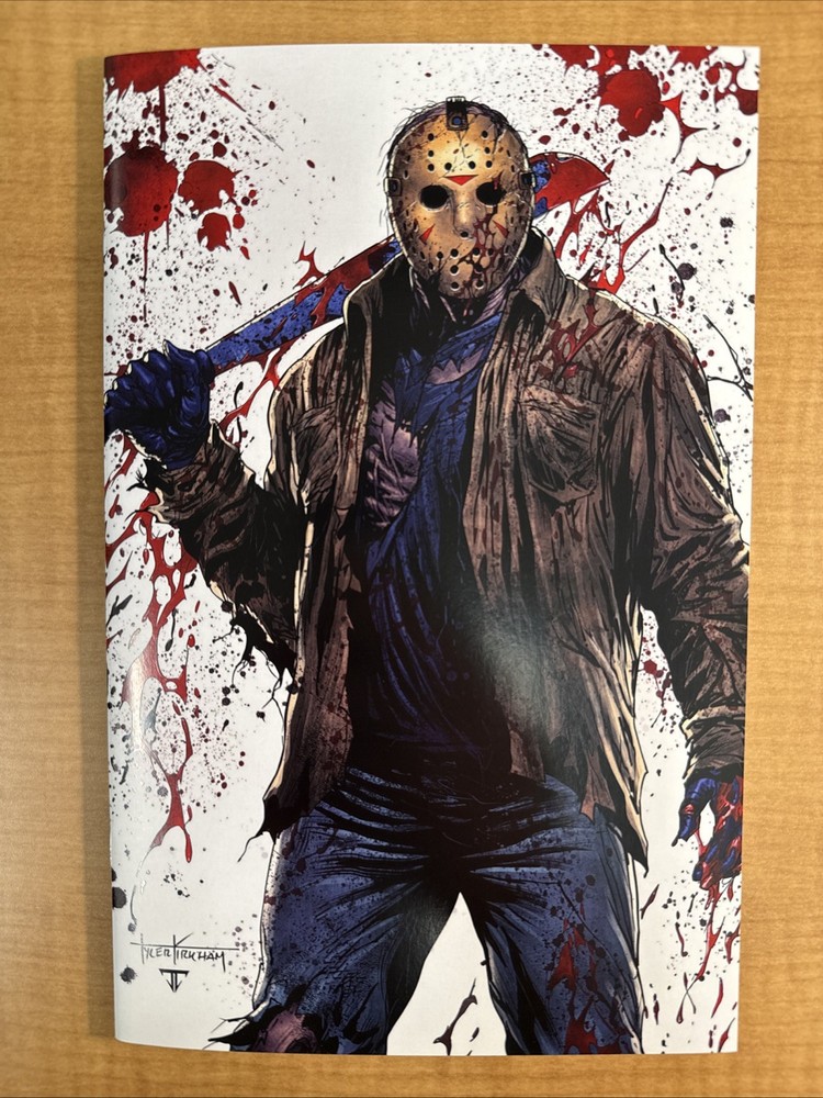 Birth of a Slasher #1 - Tyler Kirkham Jason Voorhees BATTLE DAMAGE LTD 250 NM/M