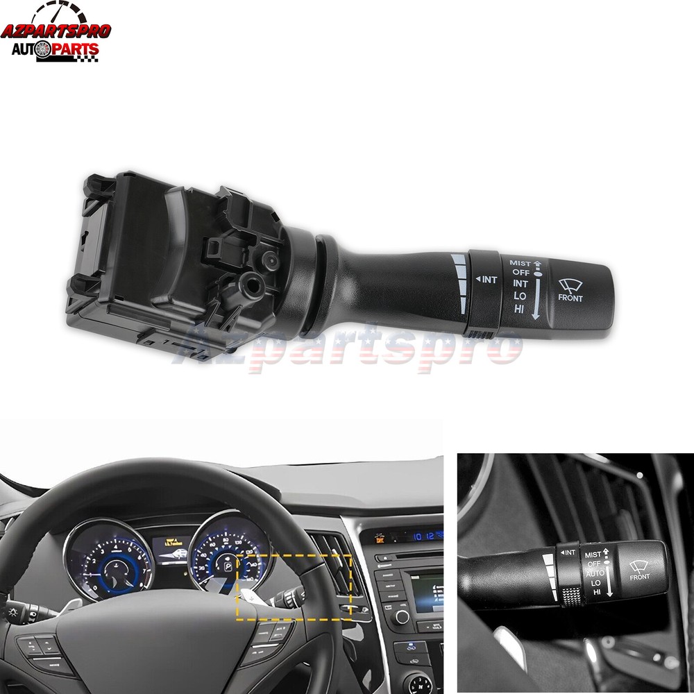 Hyundai Elantra 11-16 Wiper Control Switch 93420-1U000 1.8L 2.0L