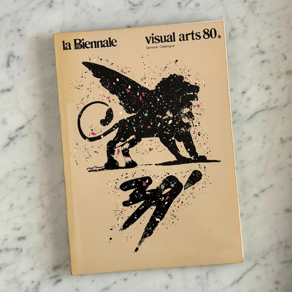 La Biennale Visual Arts Venice 1980 - 39th General Catalogue - Serra, Schnabel