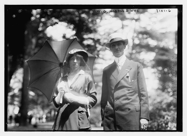 Photo:W.G. McAdoo & wife