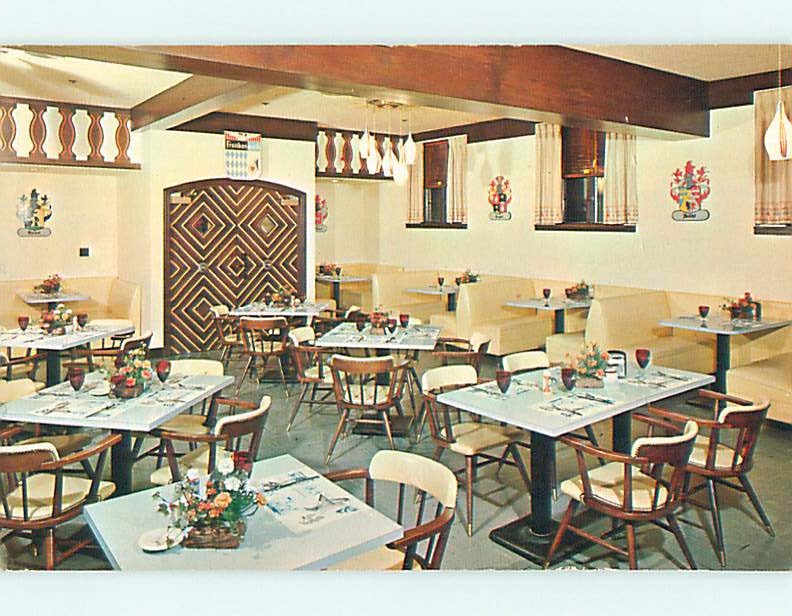 Unused Pre-1980 BAVARIAN INN RESTAURANT Frankenmuth Michigan MI 60k cards v5953@