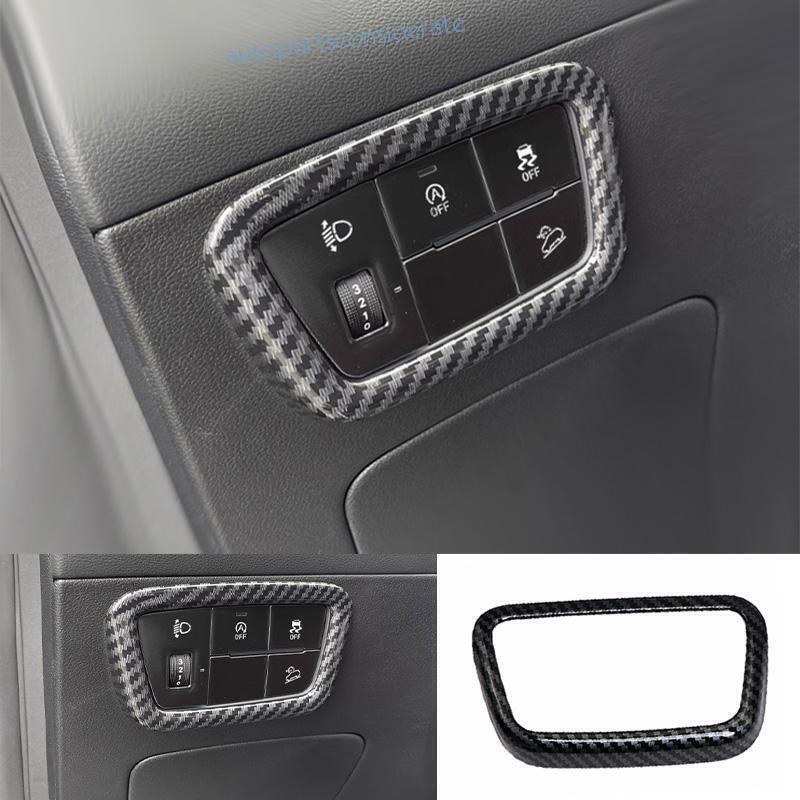 Hyundai Santa Cruz 22-24 ABS Carbon Fiber Driver Side Dash Trim  