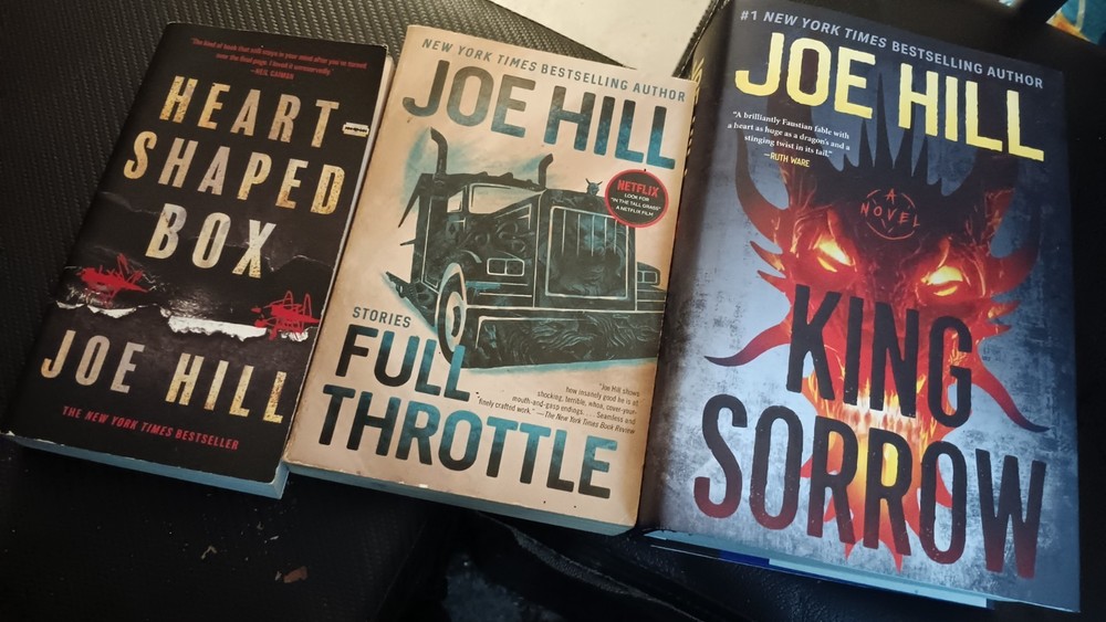 Joe Hill Heart Shaped Box, Full Throttle, & King Sorrow