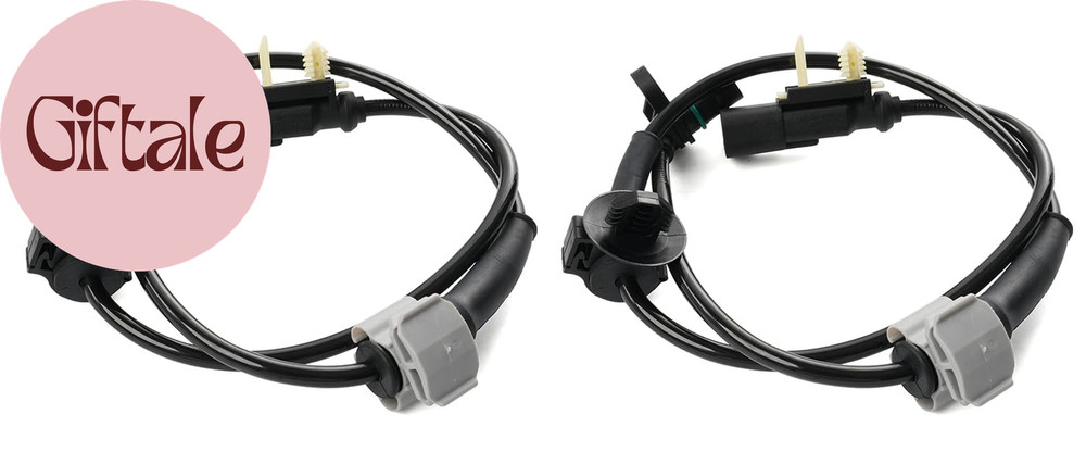 2PCS Front ABS Wheel Speed Sensor Left & Right Compatible with 2014-2020 Chevy S
