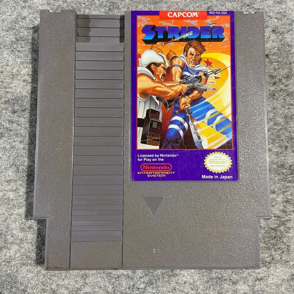 STRIDER Nintendo Entertainment System (NES) Game Catridge Only, Tested