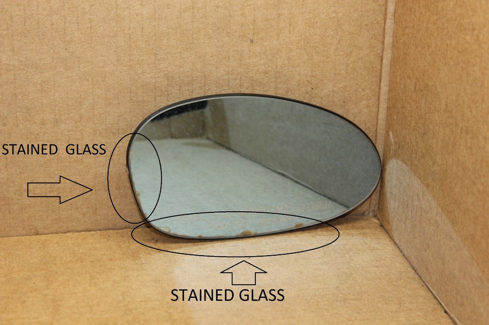 OEM BMW 06-13 E82 E88 E90 E91 E92 PASSENGER SIDE MIRROR GLASS (STAINED) RH (G54)