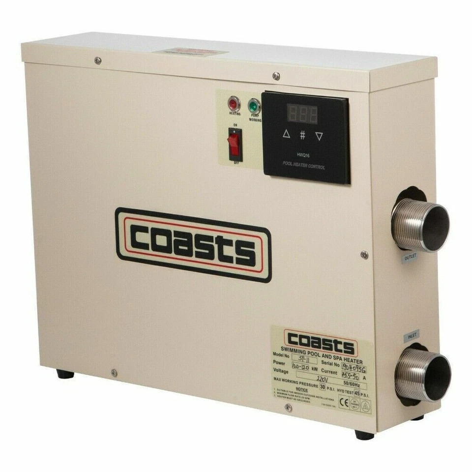 18KW Swimming Pool Heater SPA Electric Water Heater Constant Temperature 220V
