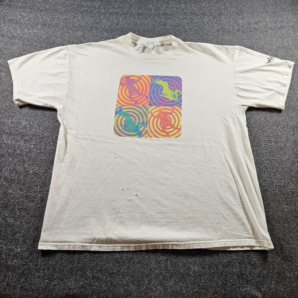 Vintage Austin Powers T-shirt 90s Promo White Size XL Jerzees