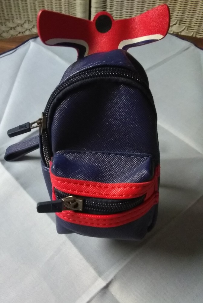 Carnival Cruise Line Mini Funnel Wristlet Bag Backpack Style w/Belt Loop NWOT