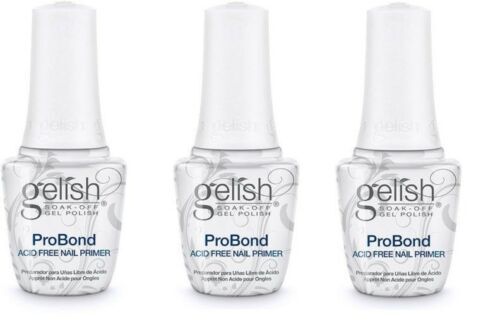 Harmony Gelish ProBond Acid Free Nail Primer 3pcs Bundle Deal On Sale-image