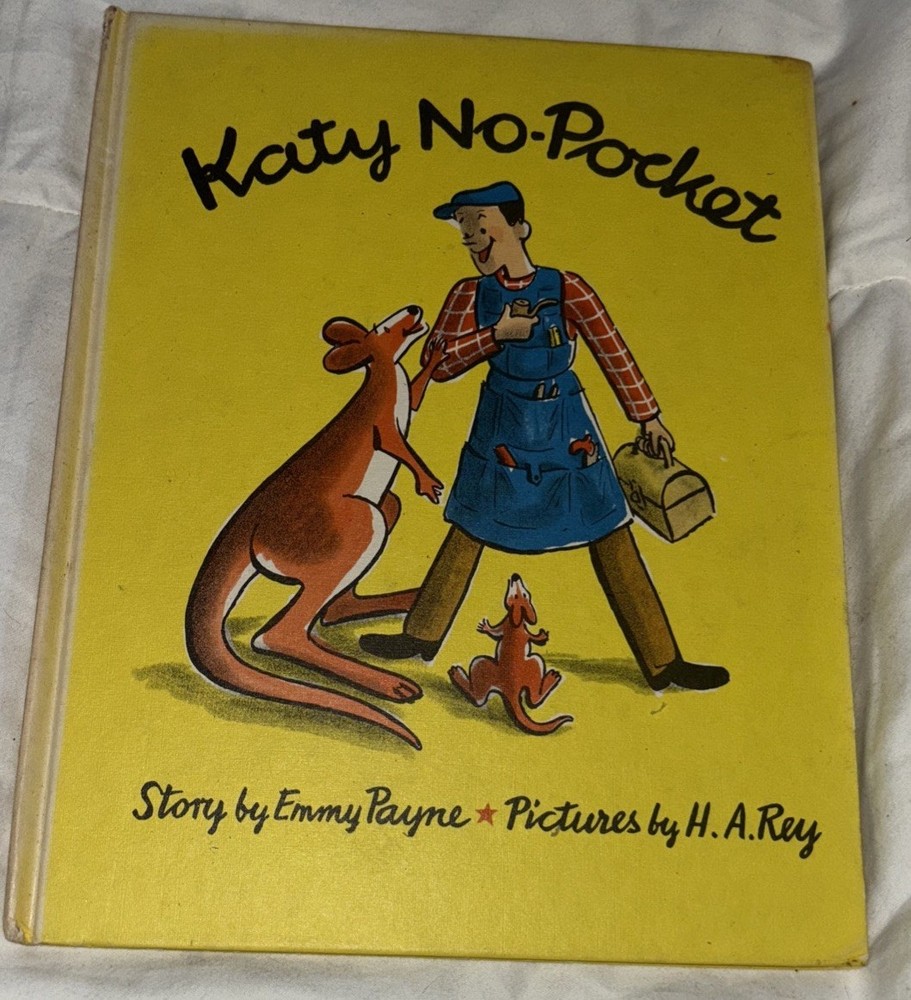 Katy-No-Pockets, By Emmy Payne and H.A. Rey, Vintage 1944 weekly reader edition