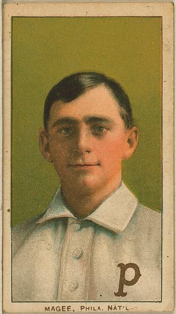 Photo:Sherry Magee, Philadelphia Phillies, baseball photo 1909 1