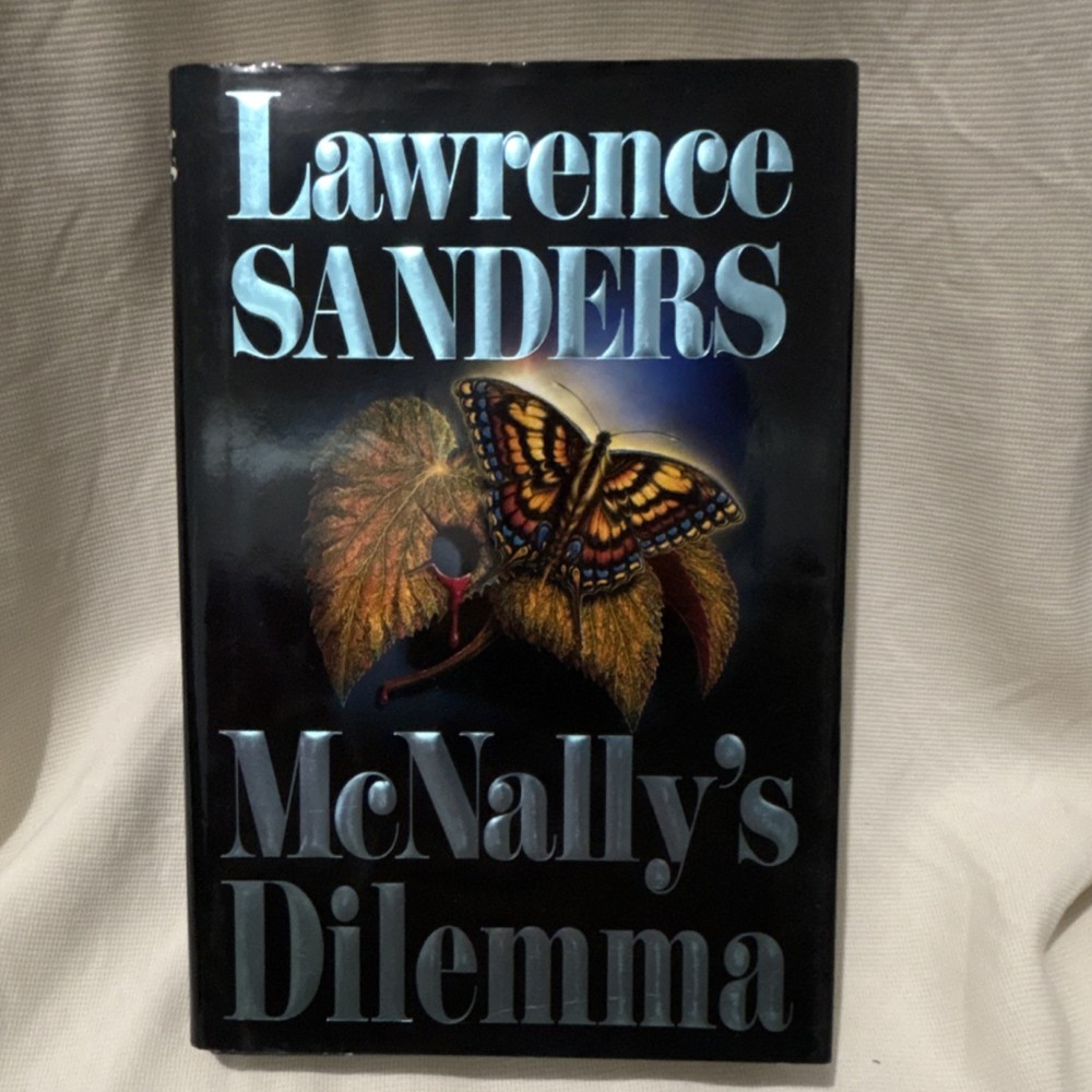 Lawrence Sanders McNally's Dilemma Hardcover G.P. Putnam's Sons Dust Jacket