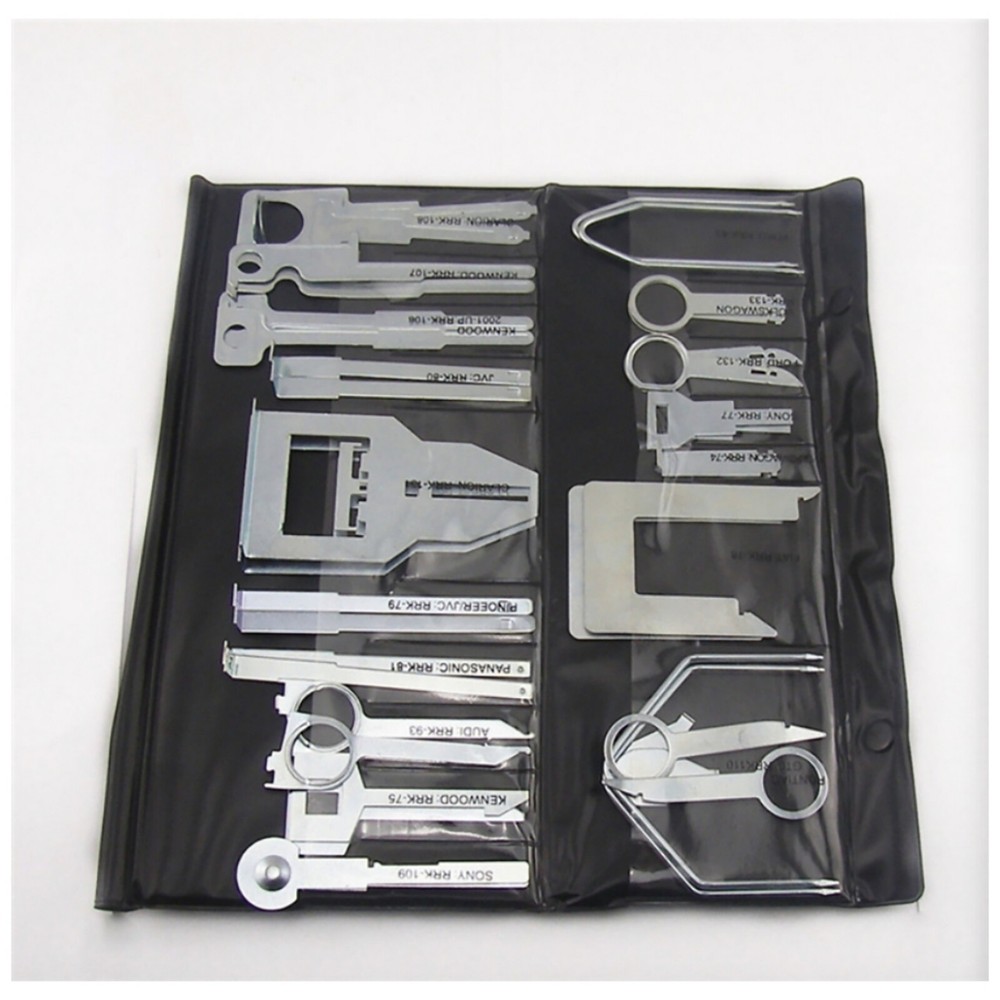 For Sony/Audi/JVC 38Pcs Car Radio Removal Key Audio Fitter Repair Tool Kit