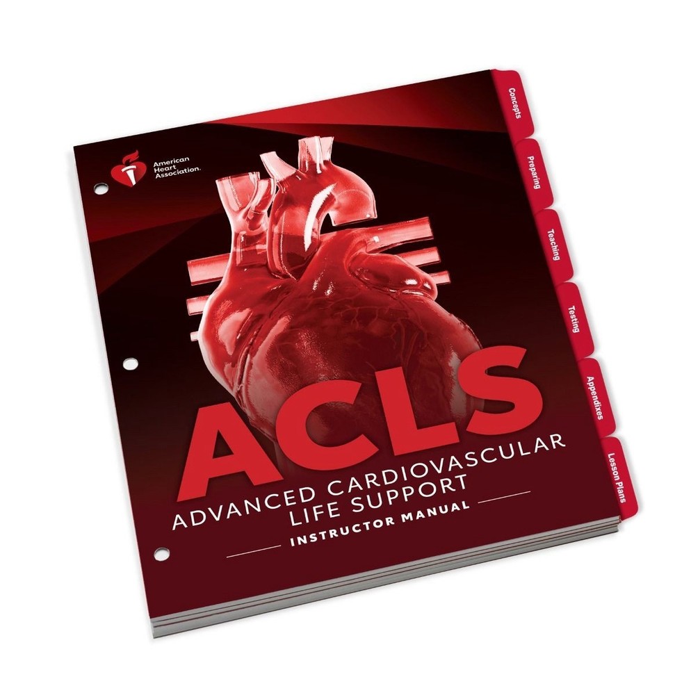 AHA ACLS INSTRUCTOR MANUAL 2025 EDITION