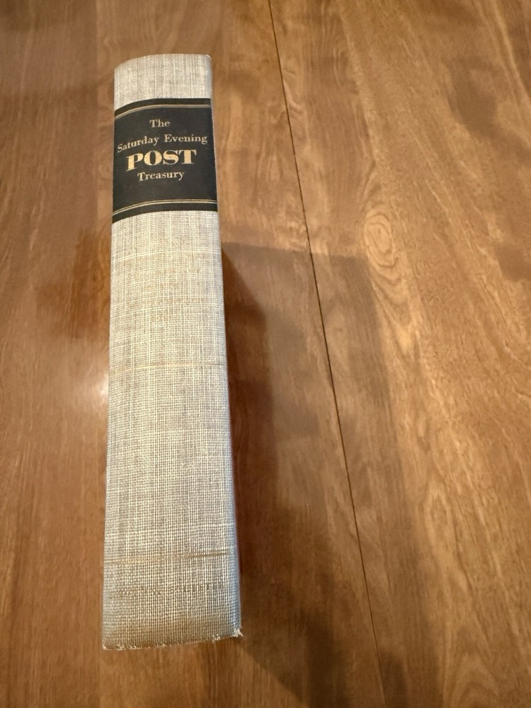 1954 The Saturday Evening Post Treasury Book 1st Printing Simon & Schuster