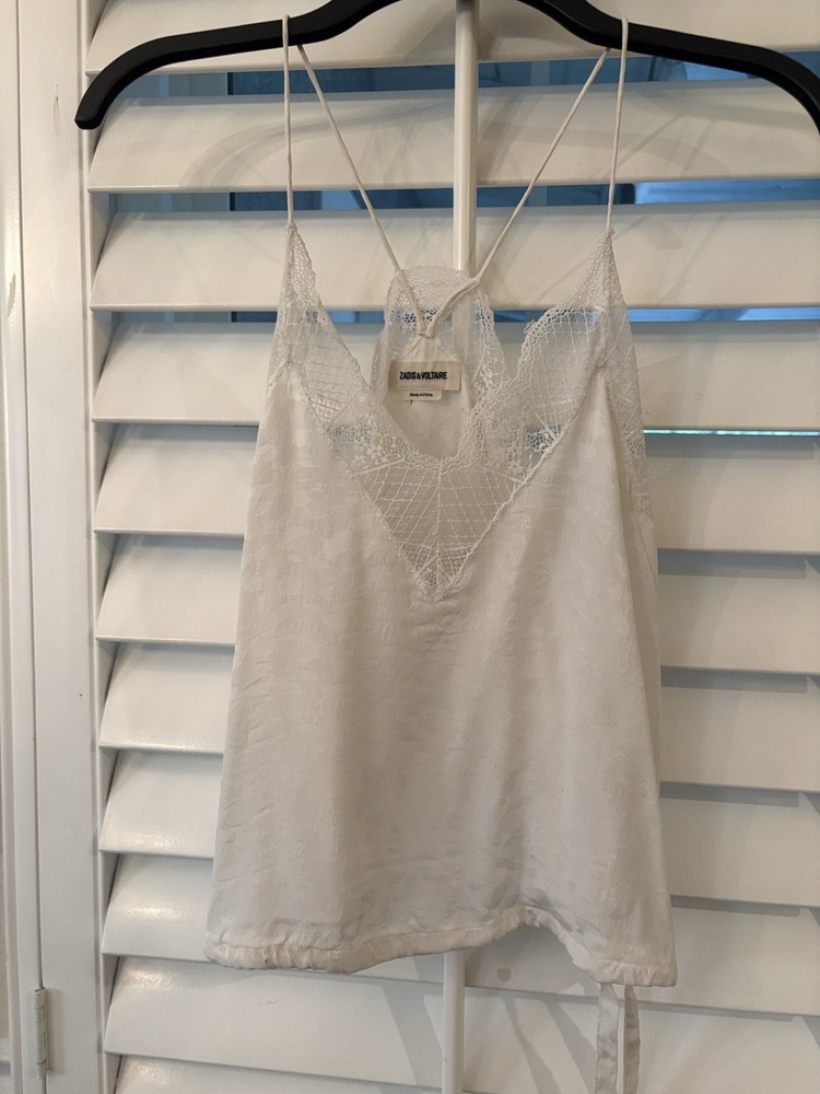 Zadig & Voltaire Women's Silk Camisole Tank Top