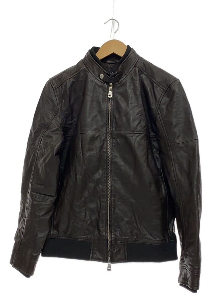 Akm Single Riders Jacket/L/Sheep Leather/Brw/Aso-921 31901