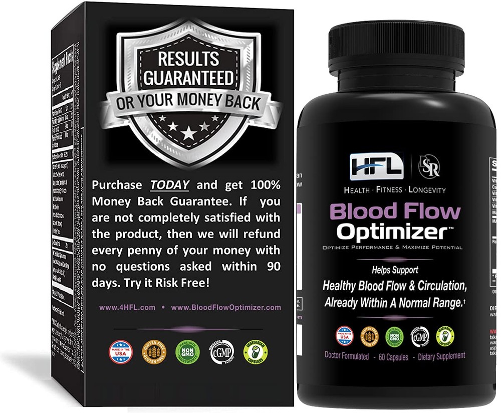 Blood Flow Optimizer™ by Dr. Sam Robbins | Healthy Blood Flow Circulation, Ar...
