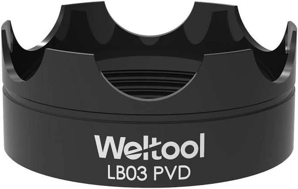 Flashlight Strike Bezel Black LB03 PVD for Maglite C or D Cell Flashlights LED M