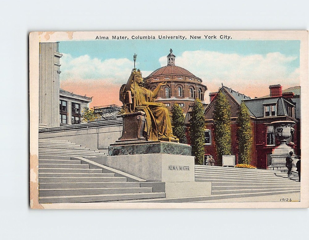 Postcard Alma Mater Columbia University New York USA
