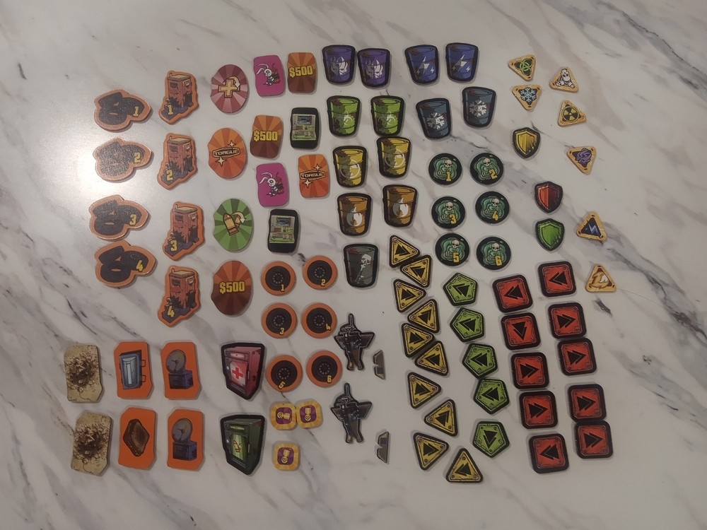 Borderlands Mister Torgue's Arena Of Badassery Board Game Tokens MFC