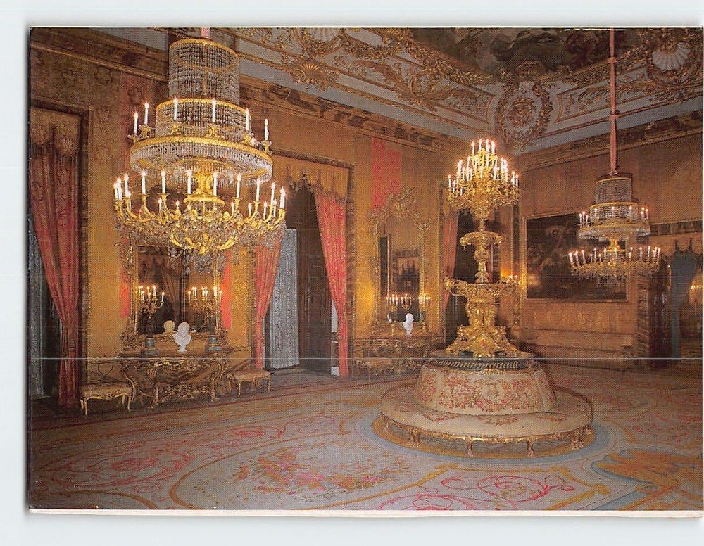 Postcard Saleta Royal Palace of Madrid Spain