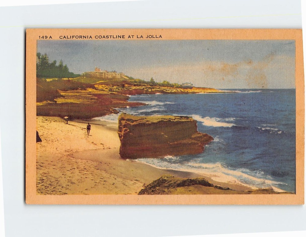Postcard California Coastline La Jolla California USA