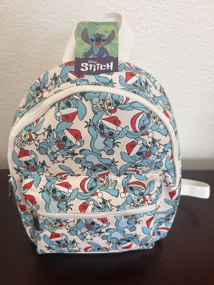 Disney Stitch Christmas Backpack