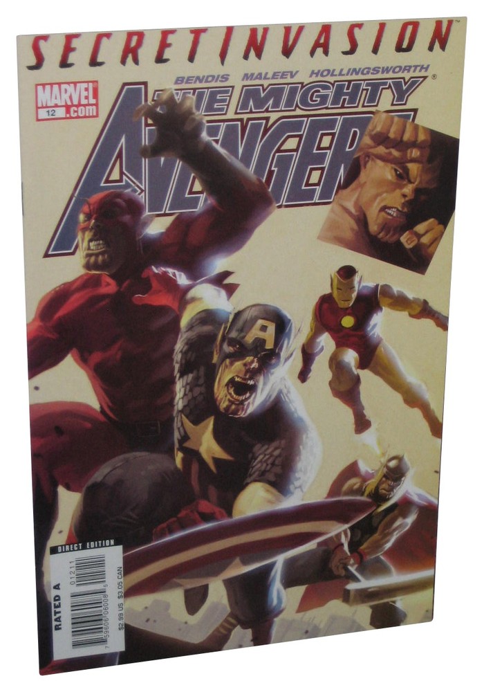 Marvel Secret Invasion The Mighty Avengers Comic Book Issue #12