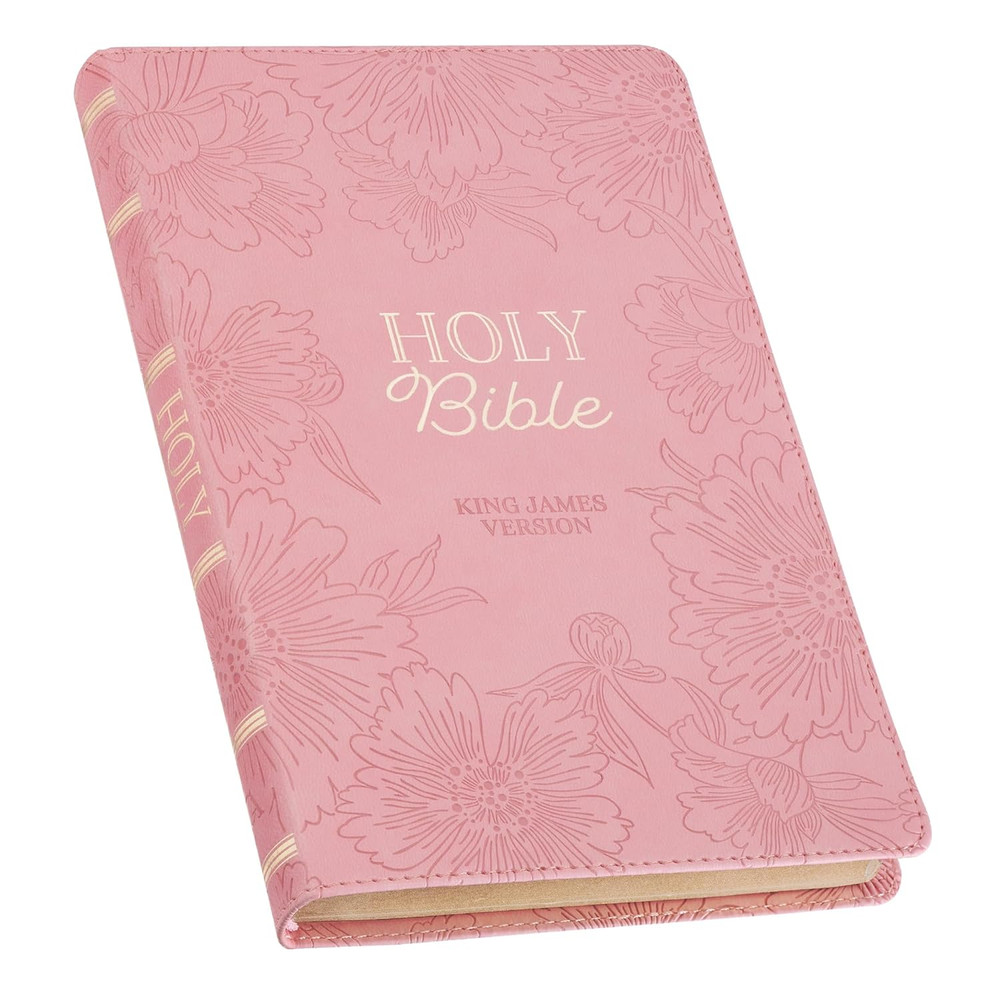 KJV Holy Bible, Gift Edition King James Version, Faux Leather Flexible Cover, Bl