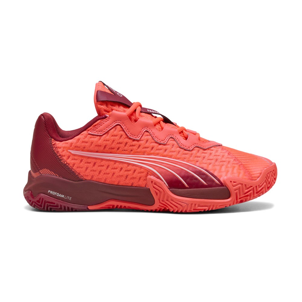 PUMA Nova Elite Lace Up  Mens Red Sneakers Casual Shoes 10828401