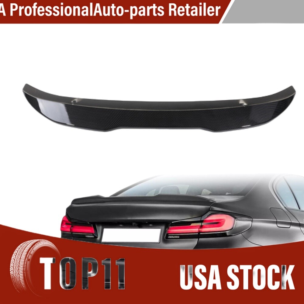 BMW F10 520i 535i 535d 528i High Kick Carbon Trunk Spoiler Wing 2011-2017