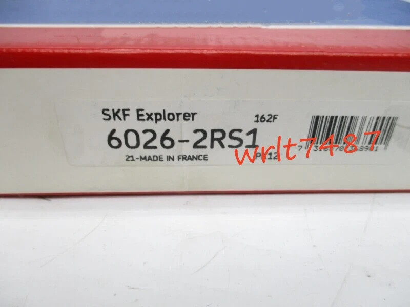 NEW SKF 6026-2RS1 deep groove ball bearing 1PCS #NN