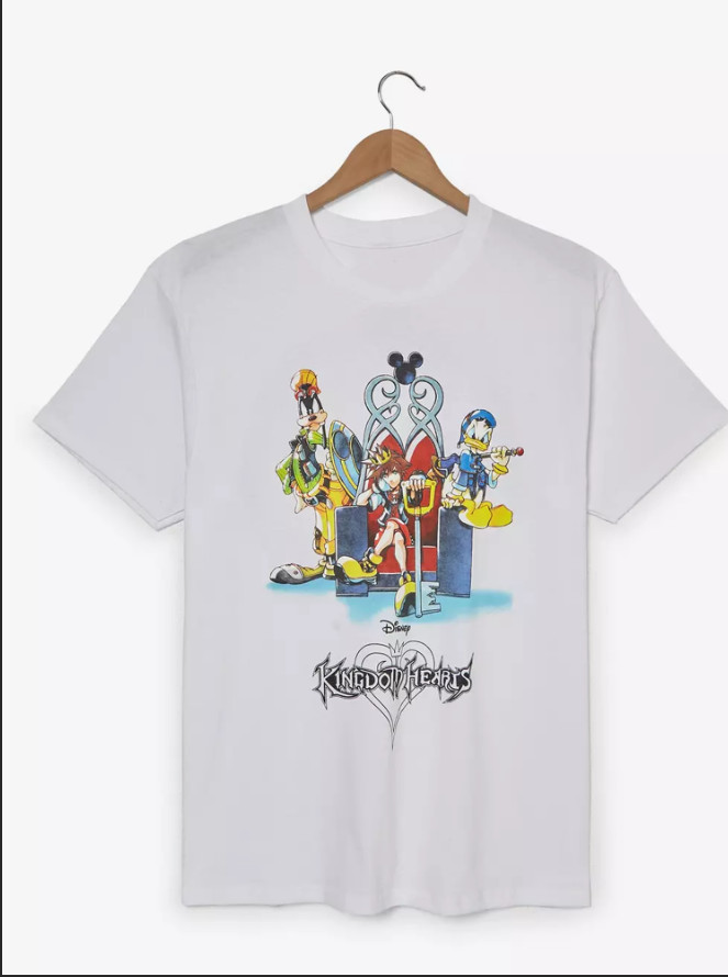Disney Kingdom Hearts Pr Funny T-Shirt Men Women Unisex