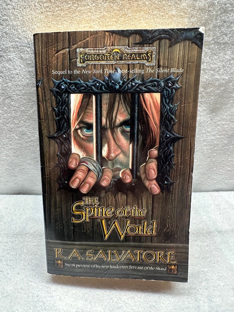 The Spine Of The World Forgotten Realms R.A. Salvatore Used Condition Book
